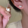 LAST DAY 47% OFF - Shiny Diamond Butterfly Earrings（BUY 2 FREE SHIPPING）
