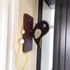 Solid Wood Handmade Woodpecker Doorbell