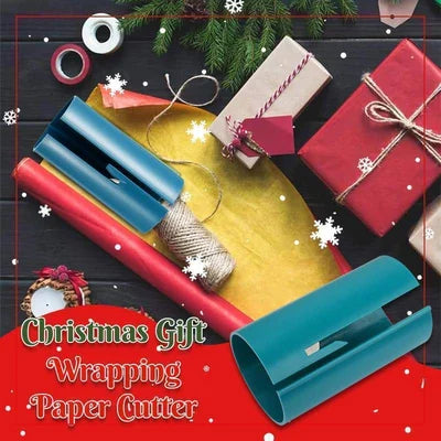 🎄CHRISTMAS DISCOUNT BUY 3 GET 5 FREE🔥Christmas Gift Wrapping Paper Cutter🔥