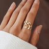 Gold Leaf Ring (Buy 2 Get 2 Free)