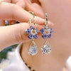 💥Super Sale Now!!!!!!🔥Fashion Flower Crystal Earrings