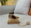 Solid Wood Handmade Woodpecker Doorbell